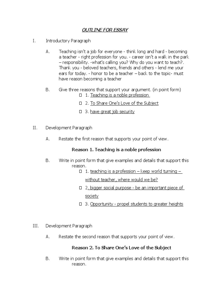 HOW TO WRITE A SPEECH OUTLINE FOR STUDENTS intelligence overview