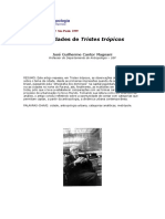 MAGNANI, José G. Cantor. As Cidades de Tristes Trópicos