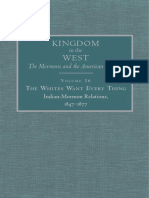 Bagley (Ed.) - The Whites Want Every Thing. Indian-Mormon Relations, 1847-1877 (2019)