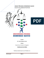 Clasificación de los principales tipos de delitos según la legislación penal boliviana