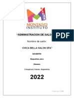 Administración de salones de belleza