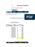 SIMULADOR DE INVERSION DE KALA INVERSIONES VA Al 5%