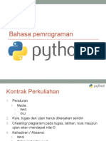 Pertemuan 1 - Perkenalan Python (2)