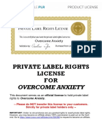PLR License 2
