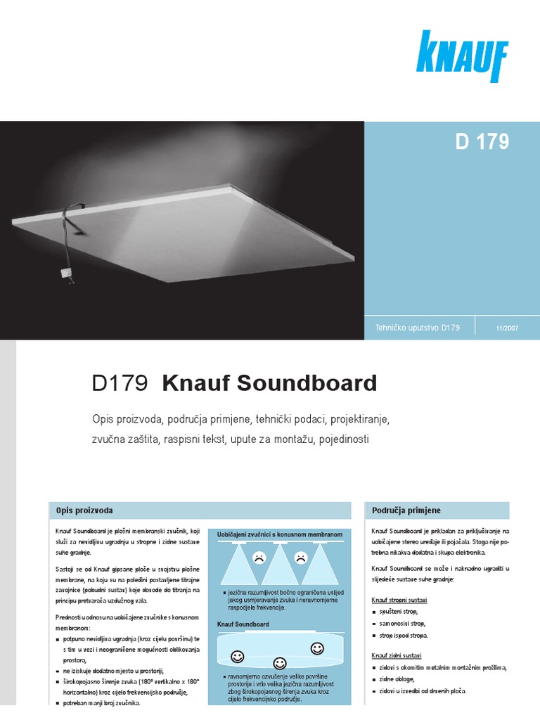 Knauf Soundboard | PDF