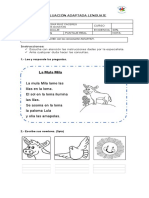 Evaluación Adaptada Lenguaje