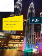 EY Tax Snapshots of Budget 2023
