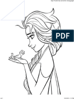 Elsa Coloring Pagesa