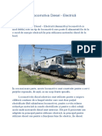 Locomotiva Diesel Electrica Referat