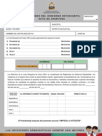 ACTA DE APERTURA