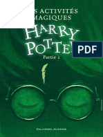 Activités Magiques Harry Potter - Partie 1