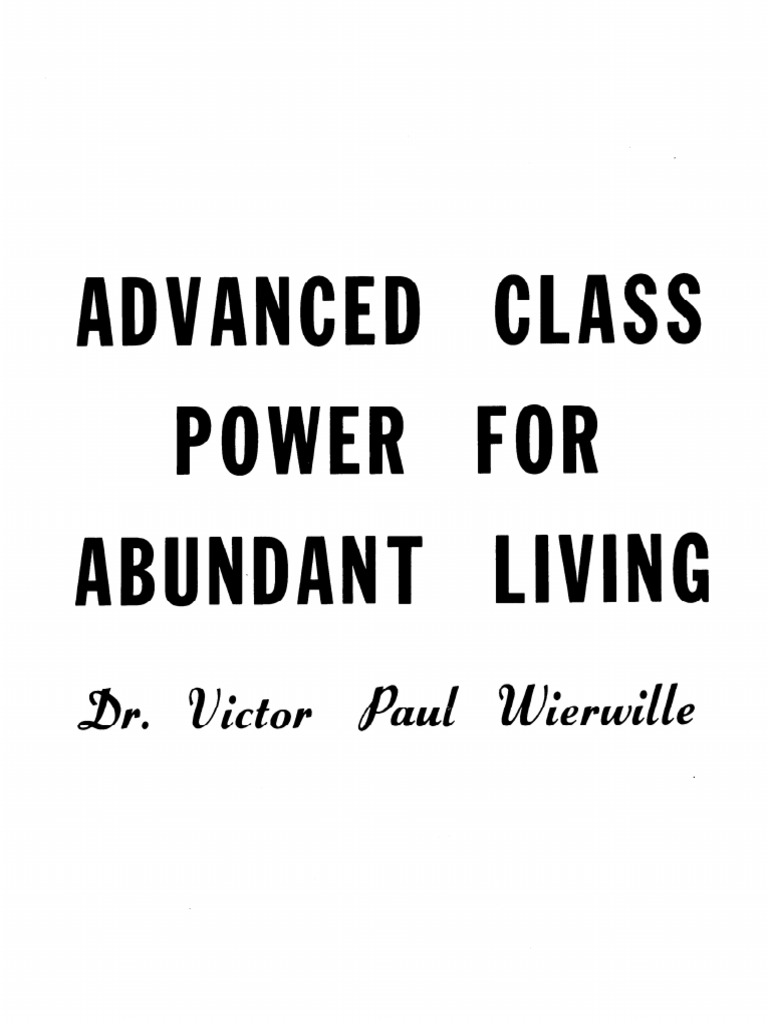 Advanced Class Syllabus - Not OCRd | PDF