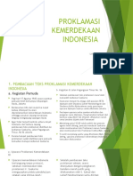 Pertemuan 3 Proklamasi Kemerdekaan Indonesia