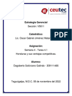 Tarea 4.1 - Honduras y Sus Ventajas Competitivas