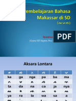 1. Pembelajaran Bahasa Makassar Di SD (Baca)