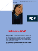 PRESENTACION - SILVANA HUANCA YUJRA