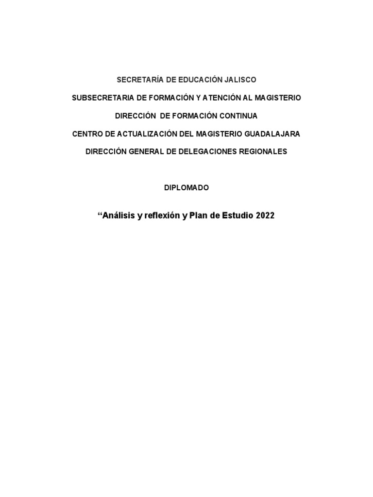 Modulo 1 | PDF | Plan de estudios | Educación de la primera infancia