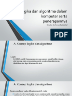 BAB-1-Logika Dan Algoritma Dalam Komputer Serta Penerapannya - Konsep Logika Dan Algoritma