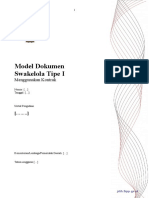 MDP Swakelola Marked Type I