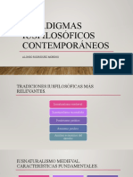 Paradigmas Iusfilosóficos Contemporáneos.