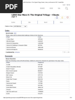 LEGO Star Wars II - The Original Trilogy Cheats, Codes, and Secrets For PSP - GameFAQs