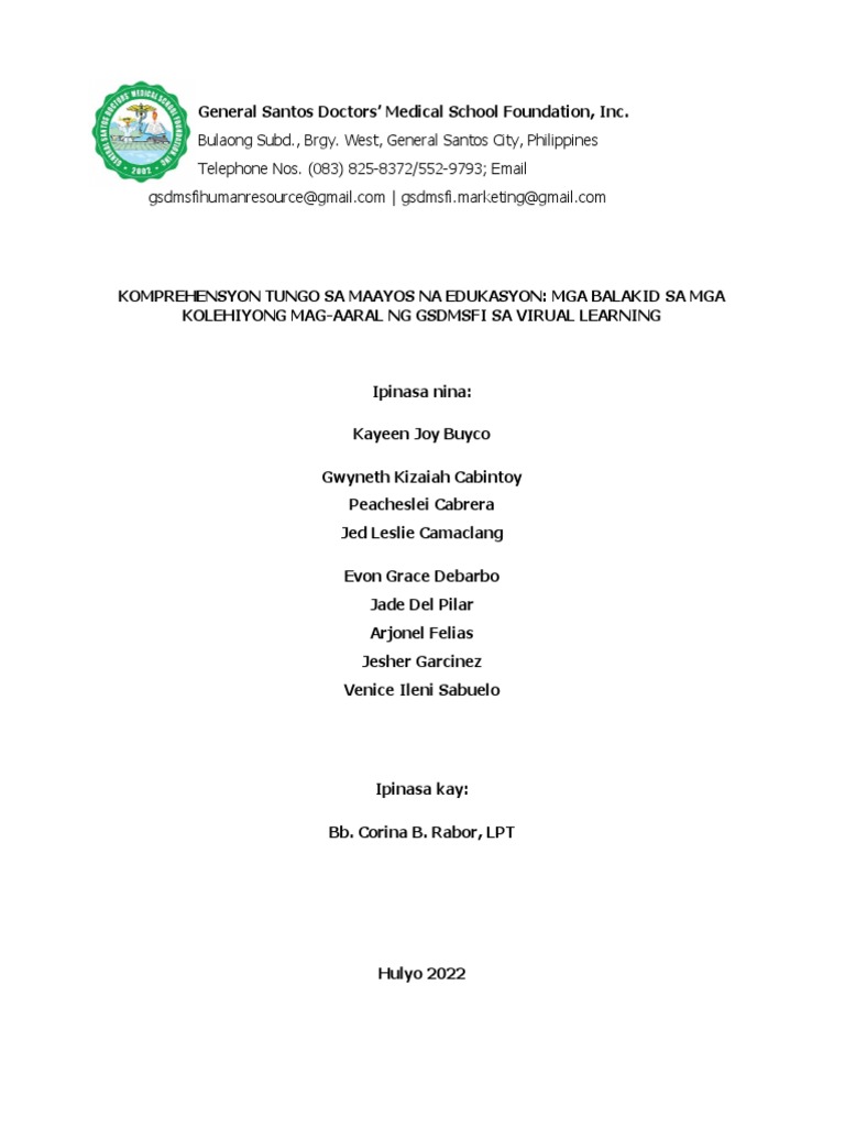 Group 3 Fil Case Study | PDF
