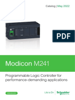 Catalog Modicon M241 Programmable Logic Controller For Performance Demanding Applications - May 2022