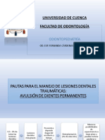 Avulsión Dental Materia