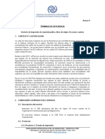 DP.2218 - TDR - Servicio de Impresión de Material Gráfico