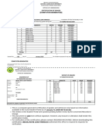 CLSU Grades Report for BCAED Student