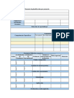 Formato de Planificación Por Proyecto