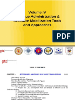 Volume 4 - Revenue Administration & Resouce Mobilization Tools and Approaches