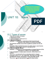 Note - UNIT10 - Wave Motion