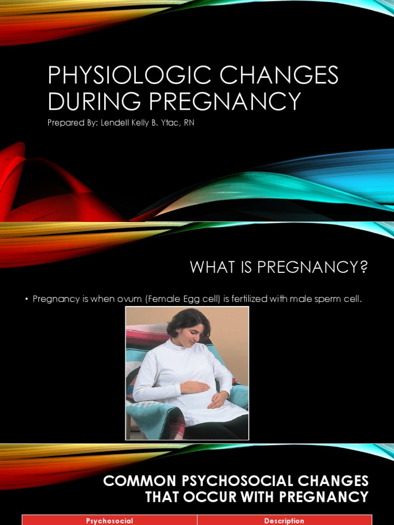 Physiologic Changes During Pregnancy | PDF | Pregnancy | Clinical Medicine