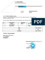 Invoice CV Halwa Medical 06 Sept 2022