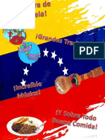 Afiche Cultura de Venezuela YK