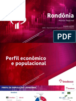 Perfil econômico e populacional de Rondônia