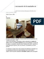 La Historia de Un Maestro de La Marimba en Colombia