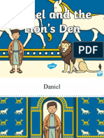 T T 5366 Daniel and The Lions Den Story Powerpoint - Ver - 4
