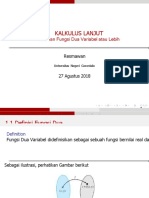 Resmawan Kalkulus Fungsi Peubah Banyak Dan Turunan Parsial