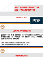 Fas Updates Mar 7