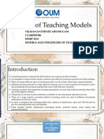 Models and Strategies of Teaching
