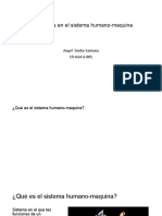 Relaciones en El Sistema Humano-Maquina