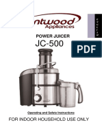 Juicer Manual