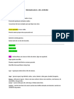 Observações Aula 15 - CB2 - 23-08-2022