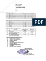 Daftar Nilai Kritis