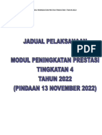 Jadual Pelaksanaan Modul Peningkatan Prestasi Murid Tingkatan 4