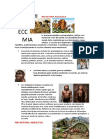 Economía prehistórica: caza, recolección y agricultura