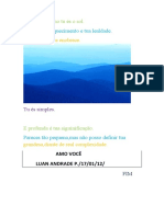 O sol em teu caminho: lealdade e significado