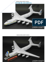 Murph's Models Antonov 225 Mriya DIY Paper Model